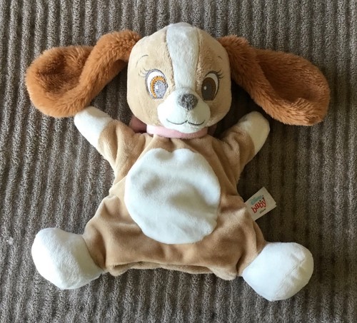 Doudou marionnette chien - doudou, lady