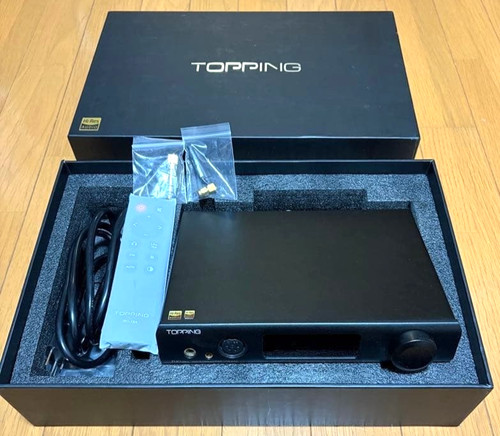 Ampli casque noir - topping, dx7