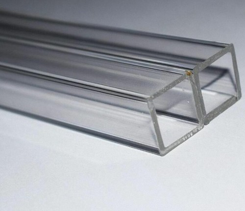 Square clear acrylic - clear,
