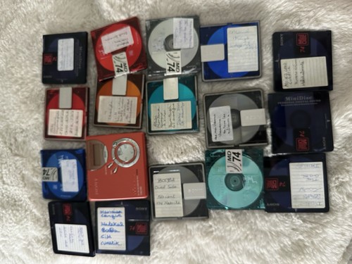 Sony walkman minidisc - sony, mz-n510