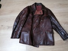 Veston cuir Tankiste