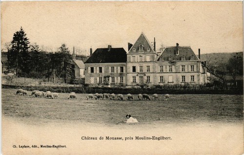 Cpa chateau mouasse pres - ak,