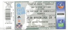Billet  / Place  OM Olympique