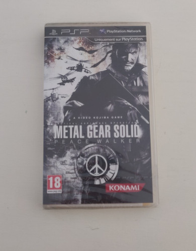Psp metal gear solid peace - metal,