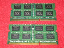 Mémoire RAM Kingston 2x2GB 2Rx8 PC3 - 10600S