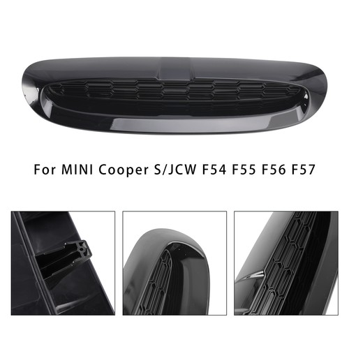 Gloss black bonnet - scoop, air