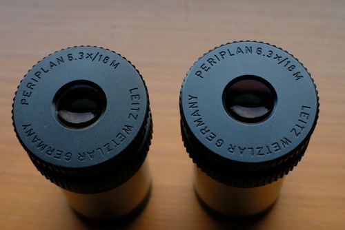 Oculaires microscope leitz - 2,