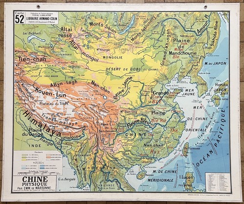 Ancienne carte scolaire - 🌍,
