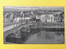 CPA 02 - CHATEAU THIERRY Aisne QUAI des BAIGNEUSES Journal L'AVENIR de L'AISNE