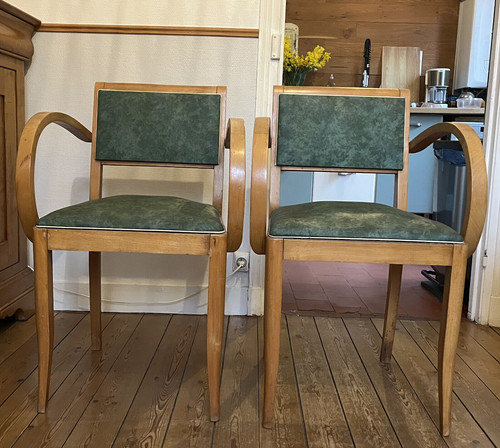 Ancienne paire fauteuils - paire, de