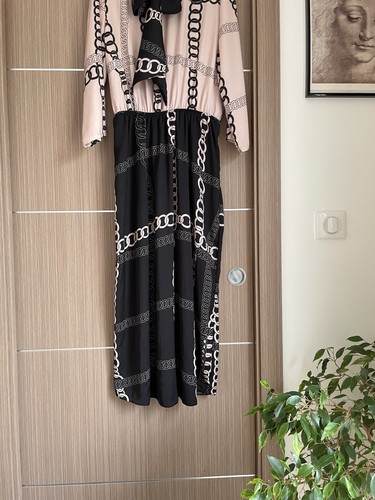 Robe midi fluide - , chênes