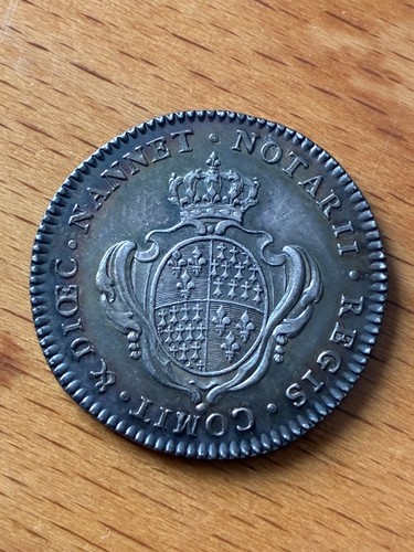 Jeton argent notaires - jeton, royaux