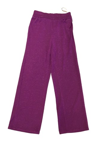 Superbe pantalon fluide mauve - pantalon,
