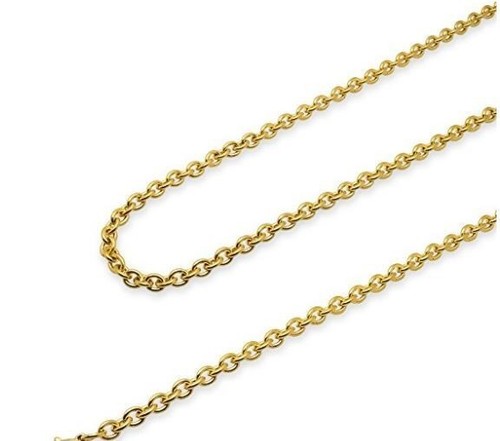 Chaîne maille forçat acier