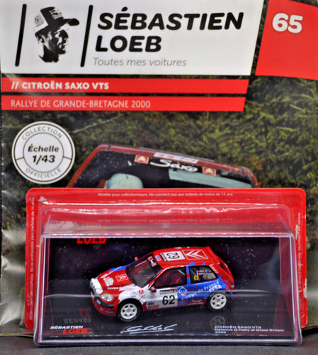 Citroën saxo vts 62 - 1/43,