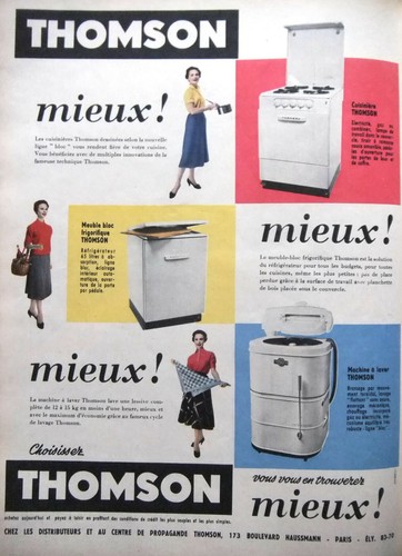 Publicité presse 1955 - publicitÉ, de