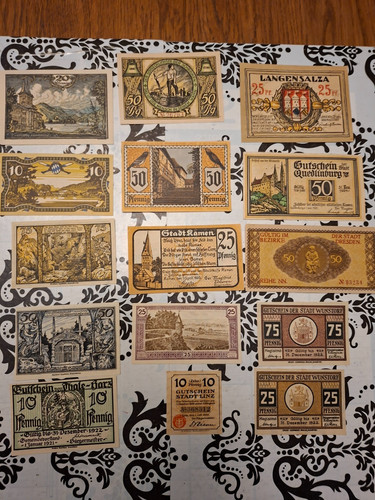Allemagne 15 notgeld - allemagne,