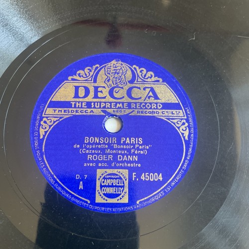 Rpm roger dann bonsoir - 78,