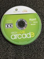 XBOX LIVE ARCADE - XBOX 360 - DISC ONLY - FREE S/H - (B8)