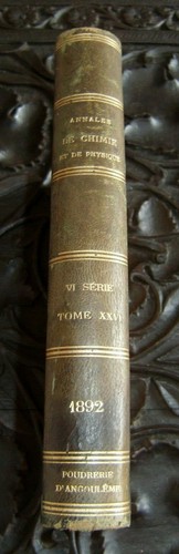 Annales chimie physique - annales,
