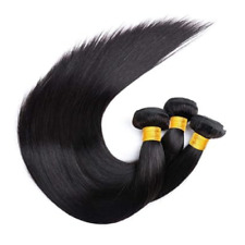 3 faisceaux cheveux naturels noir Indien  3 x 100 gr, 20 pouces (50,80cm chacun)