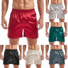 Boxer homme satin soie sous