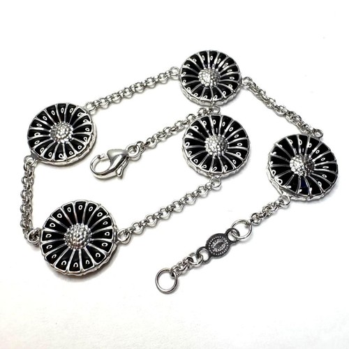 Bracelet marguerite émail