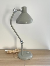 Lampe indus de bureau JUMO GS1 gris clair. Années 50-60.