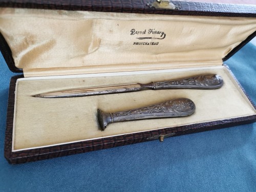 Ancien ouvre lettre tampon - ouvre,