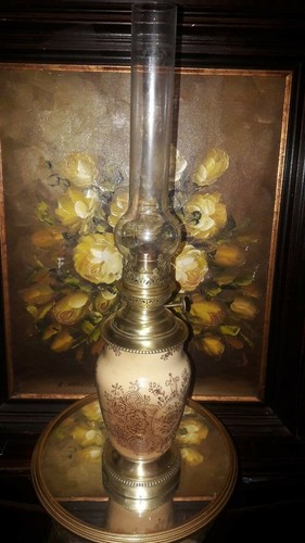 Lampe pétrole vintage - à,