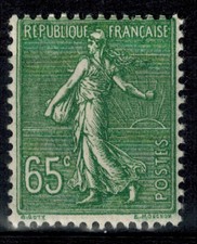 France timbre semeuse lignée N° 234 Neuf ** MNH