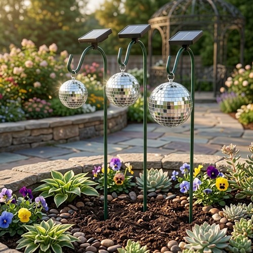 Piquet boule disco - , plastique