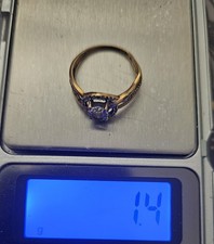 Bague Or Jaune 18K   Diamants