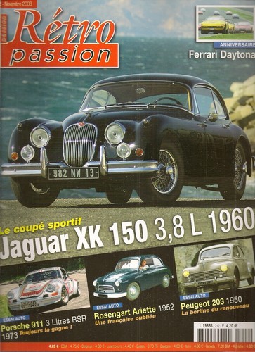 Retro passion 212 jaguar xk150 - passion,