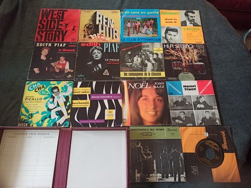 Coffret disques anciens - coffret,