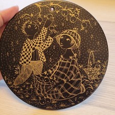 Assiette plaque murale