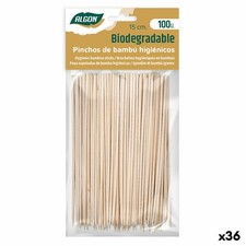 Ensemble de brochettes pour barbecue Algon Bambou 150 x 2,5 x 15 mm [100 Pièc