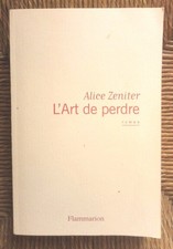 Livre roman L'art de perdre de