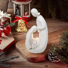 Crèche de Noël avec