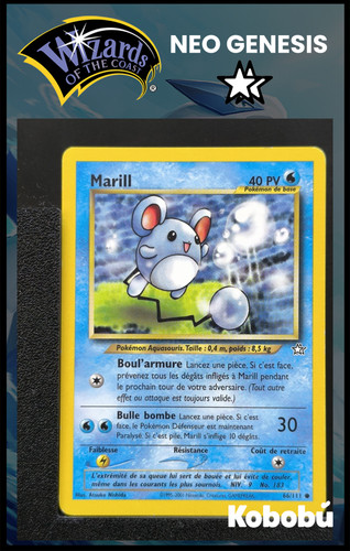 Carte pokémon marill - carte, 66/111
