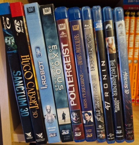 Lot films blu ray 3d - ray,