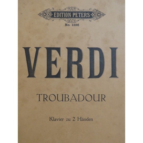 Verdi giuseppe trovatore - verdi,