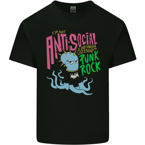 Shirt antisocial punk rock - t-shirt,