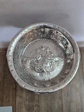 Ancien plat coupe corbeille métal argenté poinçon argent massif ?