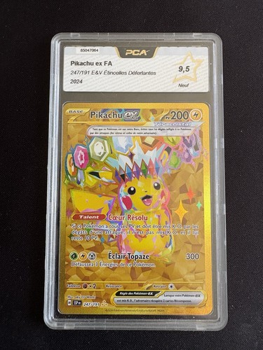 Pokémon jcc pikachu - pikachu, ex
