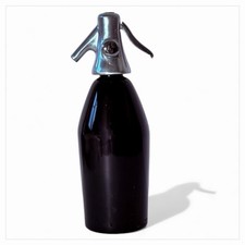 Siphon Seltz Autoseltz Vintage SACCAB Milano Mod. 56 Sergio Asti 1956 Noir