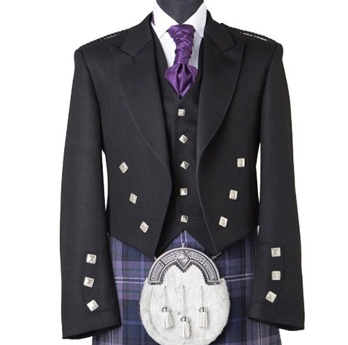 Veste prince charlie noir - prince,