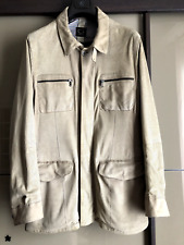 veste saharienne en peau