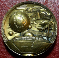 10 anniversary FUTUROSCOPE exposition 3D heavy 244gr medal by MONNAIE DE PARIS