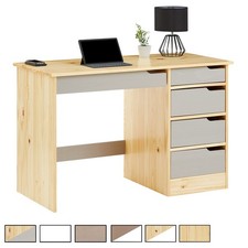 Bureau pin massif hugo - massif,